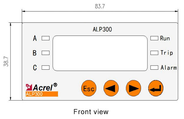 ALP300 - 尺寸 - 1