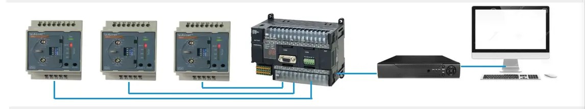 acrel residual current operated relay energy management solutions connection - 1_副本