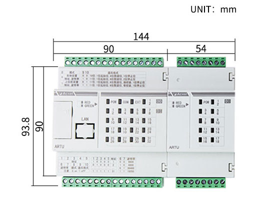 ARTU100 - 尺寸 - 1