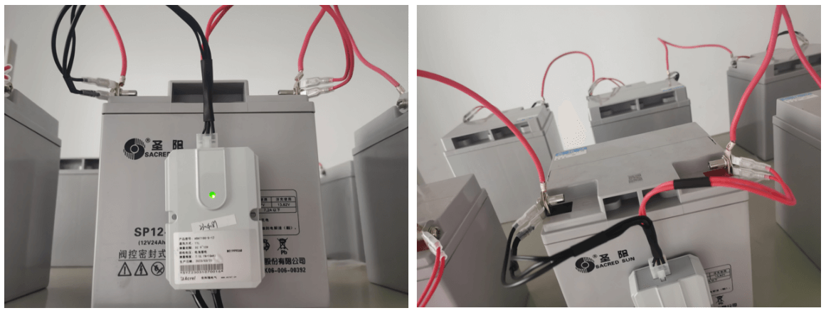 ABAT100 Series Lead Acid Battery Monitoring Device - on-site picture - 1