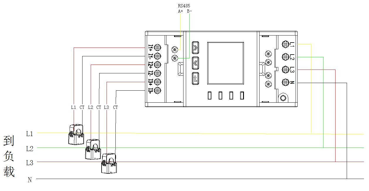 ADL400N-CT Three-phase Four-wire