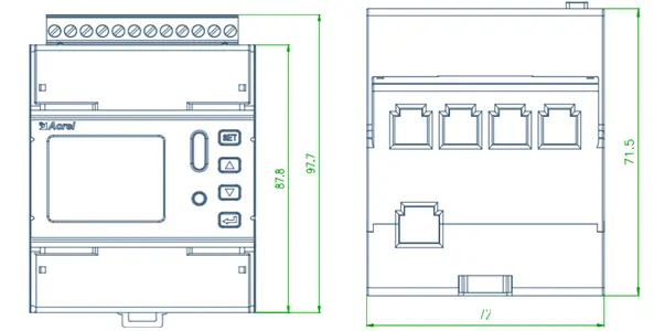 ADW210 outline and dimension - 1