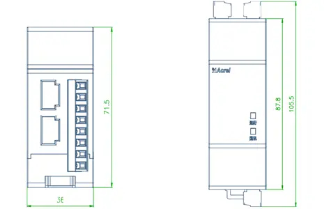 ADW210 outline and dimension - 2