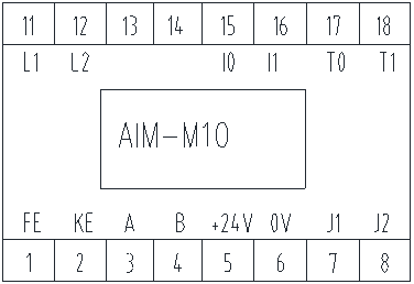 AIM-M10 medical insulation device wiring