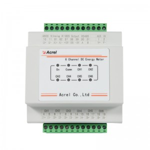 Acrel AMC16-DETT Multi-Circuits DC Energy Meter for Base Station 4G/5G Tower