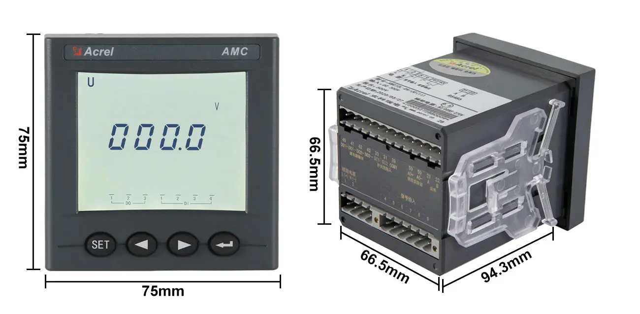 AMC72L-DV - dimension