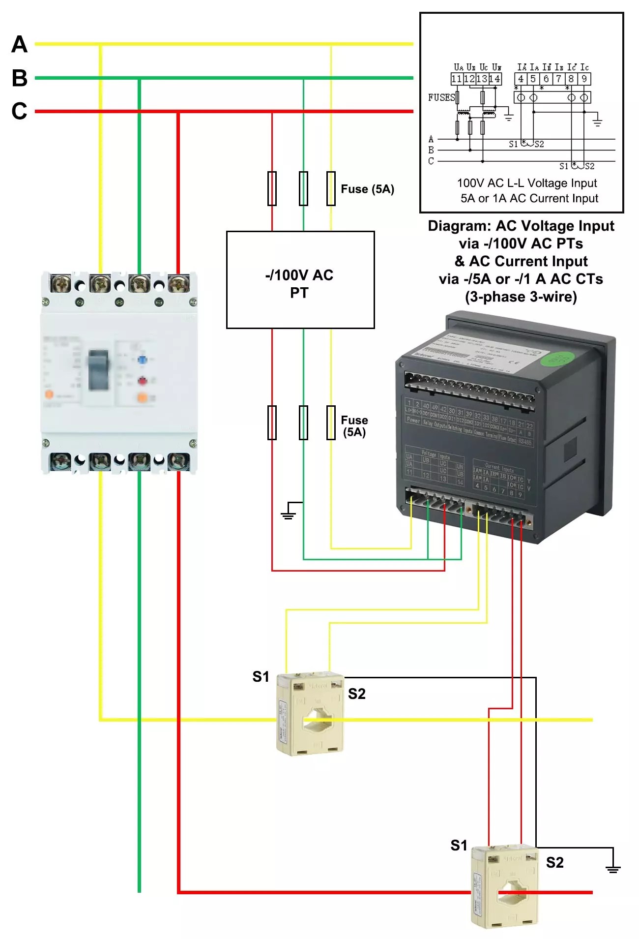 AMC96L-E4 Wiring- 4