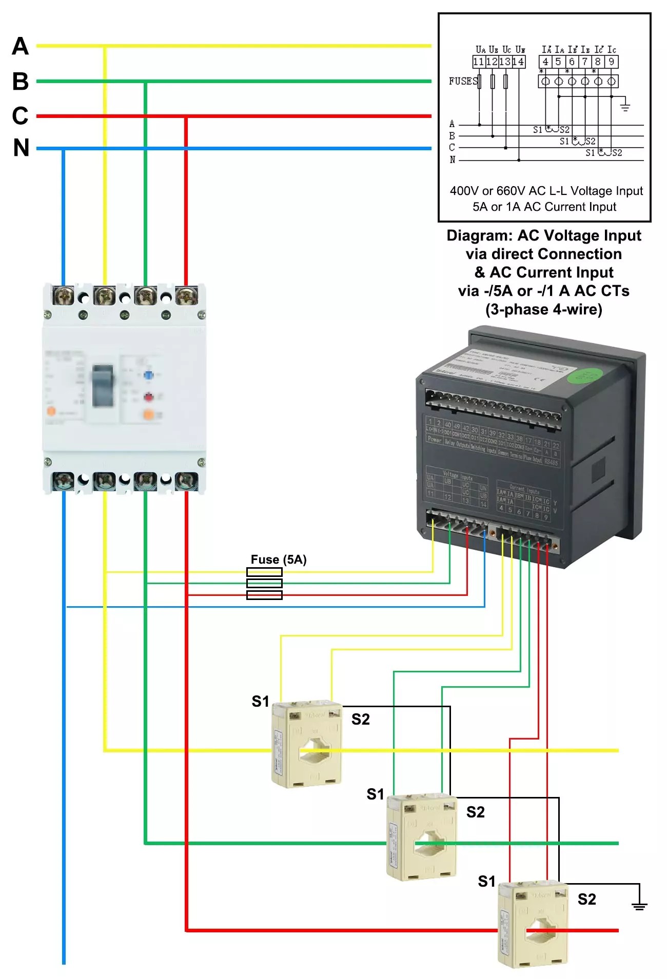 AMC96L-E4 wiring - 1