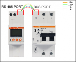 ASCB1 smart MCB installation - 1