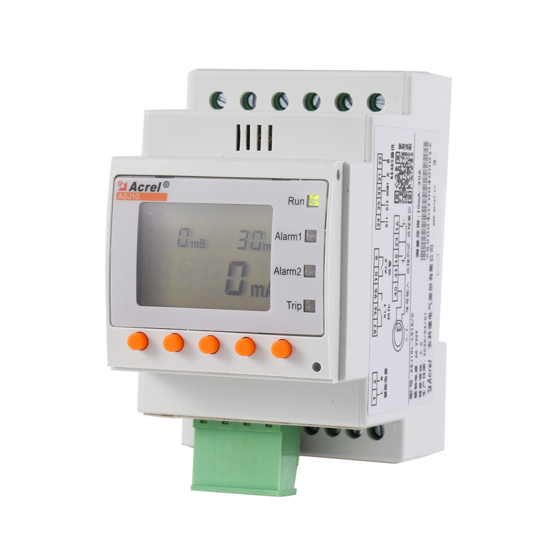 Acrel ASJ10L-LD1A Earth Leakage Relay LCD Display