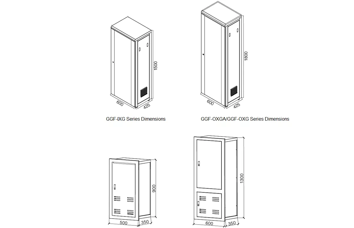 Acrel GGF medical IT power panel - dimension - 1