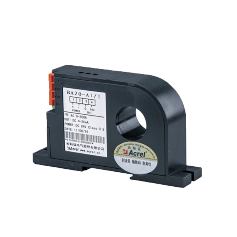 Acrel BA20-AI/I, BA20-AI/V AC 0-200A Current Transducer