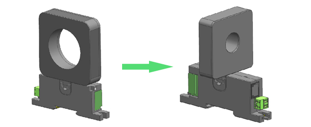 BA50L Smart Leakage Current Transducer - installation - 1