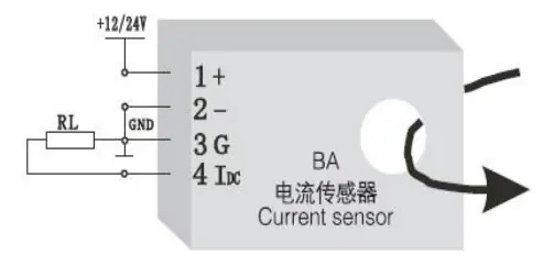 BA50L - leakage current transducer wiring - Idc