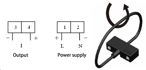 BR series Rogowski coil - wiring - 1