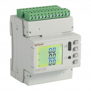 Acrel DTSD1352-4S Multi-Circuits AC Energy Meter for Base Station 4G/5G Tower