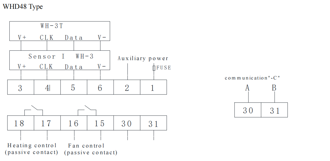 WHD48 - wiring