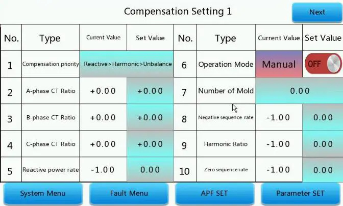 active power filter interface - 1