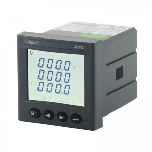 Acrel AMC72L-AV3 Three Phase Programmable AC Voltmeter