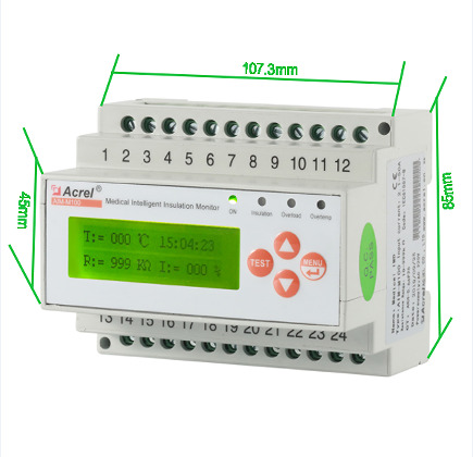 diagram-of-aim-m100-medical-isolated-meter