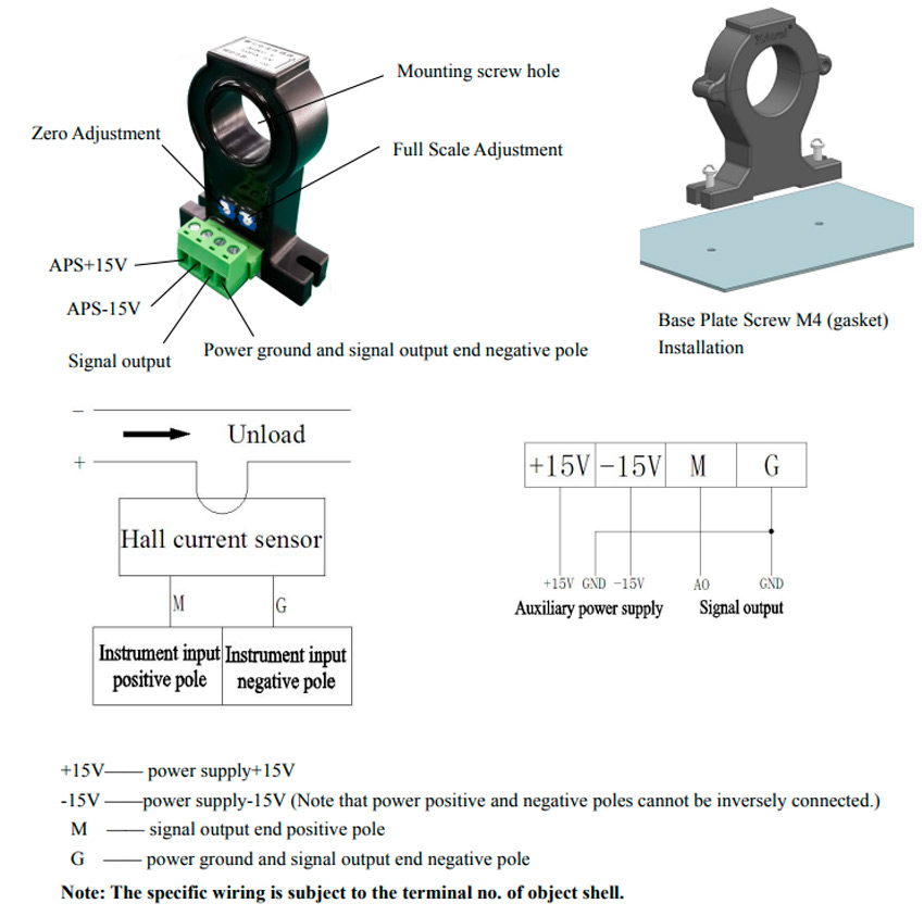 installation-of-ahkc-e-closed-hall-effect-current-sensor