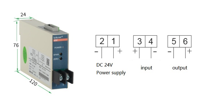 wiring-of-bm-dv-i-dc-voltage-input-analog-signal-isolator